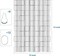 Modern Geometric Water Resistant Polyester Shower Curtain 72 x 72